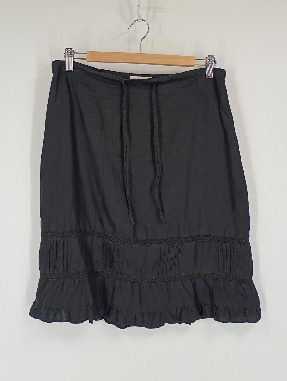 Old Navy Y2K Lacey Linen Skirt